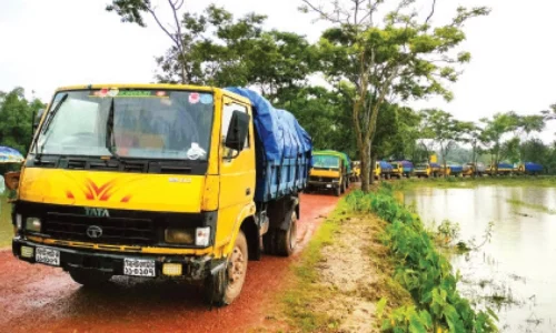 চোরাইপথে আসা ১৪ ট্রাক ভারতীয় চিনির চালান জব্দ