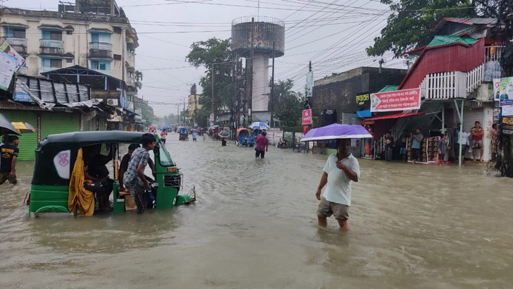 সুনামগঞ্জে বন্যা পরিস্থিতির অবনতি